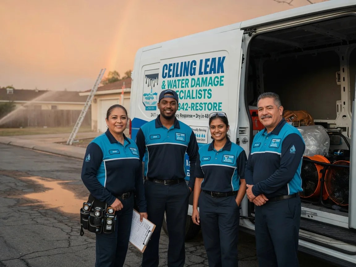 Ceiling Leak Cleanup company in Fortson, GA
